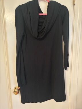 Lilly Pulitzer Black shawl collar dress